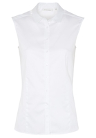ETERNA ZONDER MOUW BLOUSE MODERN CLASSIC WIT UNI