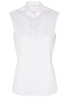 ETERNA ZONDER MOUW BLOUSE MODERN CLASSIC WIT UNI