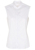 ETERNA ZONDER MOUW BLOUSE MODERN CLASSIC WIT UNI