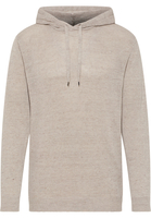 Gebreide pullover in off-white vlakte