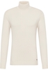Gebreide pullover in off-white vlakte