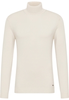 Gebreide pullover in off-white vlakte