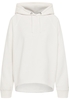 Gebreide pullover in off-white vlakte