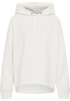 Gebreide pullover in off-white vlakte