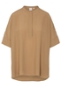 KORTE MOUW BLOUSE 1863 BY ETERNA - PREMIUM BEIGE UNI