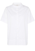 KORTE MOUW BLOUSE 1863 BY ETERNA - PREMIUM STRETCH WIT UNI