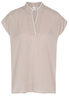 KORTE MOUW BLOUSE 1863 BY ETERNA - PREMIUM TAUPE UNI
