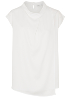 KORTE MOUW BLOUSE 1863 BY ETERNA - PREMIUM WIT UNI