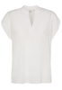 KORTE MOUW BLOUSE 1863 BY ETERNA - PREMIUM WIT UNI