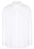 LANGE MOUW BLOUSE 1863 BY ETERNA - PREMIUM CHAMBRAY WIT UNI