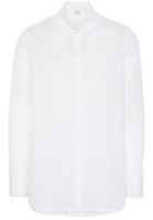 LANGE MOUW BLOUSE 1863 BY ETERNA - PREMIUM CHAMBRAY WIT UNI