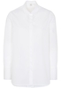 LANGE MOUW BLOUSE 1863 BY ETERNA - PREMIUM CHAMBRAY WIT UNI