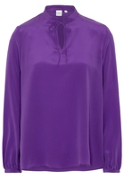LANGE MOUW BLOUSE 1863 BY ETERNA - PREMIUM PURPER UNI