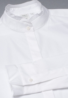 LANGE MOUW BLOUSE 1863 BY ETERNA - PREMIUM SLIM FIT STRETCH WIT UNI