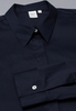 LANGE MOUW BLOUSE 1863 BY ETERNA - PREMIUM STRETCH MARINEBLAUW UNI