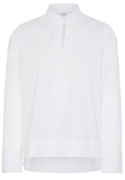 LANGE MOUW BLOUSE 1863 BY ETERNA - PREMIUM STRETCH WIT UNI