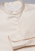 LANGE MOUW BLOUSE 1863 BY ETERNA - PREMIUM TWILL BEIGE UNI