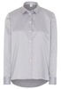 LANGE MOUW BLOUSE 1863 BY ETERNA - PREMIUM TWILL GRIJS UNI