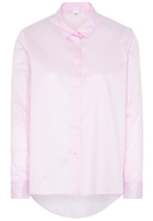 LANGE MOUW BLOUSE 1863 BY ETERNA - PREMIUM TWILL ROSÉ UNI