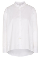 LANGE MOUW BLOUSE 1863 BY ETERNA - PREMIUM TWILL WIT UNI