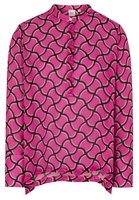 LANGE MOUW BLOUSE 1863 BY ETERNA - PREMIUM VISKOSE ROZE PRINT