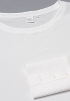 LANGE MOUW BLOUSE 1863 BY ETERNA - PREMIUM WIT UNI