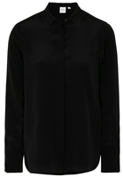 LANGE MOUW BLOUSE 1863 BY ETERNA - PREMIUM ZWART UNI