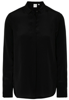 LANGE MOUW BLOUSE 1863 BY ETERNA - PREMIUM ZWART UNI