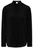 LANGE MOUW BLOUSE 1863 BY ETERNA - PREMIUM ZWART UNI
