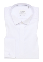 MODERN FIT Cover Shirt in wit vlakte