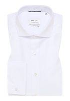 MODERN FIT Cover Shirt in wit vlakte