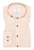 MODERN FIT Linen Shirt in beige vlakte