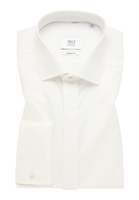 MODERN FIT Luxury Shirt in champagnekleurig vlakte