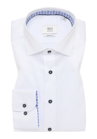 MODERN FIT Luxury Shirt in wit vlakte