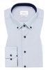 MODERN FIT Overhemd in aqua geruit
