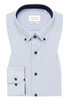 MODERN FIT Overhemd in aqua geruit