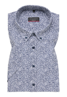 MODERN FIT Overhemd in blauw gedrukt