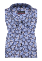 MODERN FIT Overhemd in blauw gedrukt
