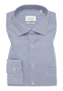 MODERN FIT Overhemd in blauw gedrukt