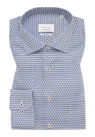 MODERN FIT Overhemd in blauw gedrukt