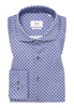 MODERN FIT Overhemd in blauw gedrukt