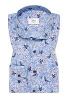 MODERN FIT Overhemd in blauw gedrukt