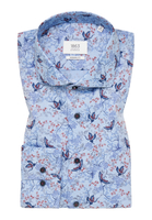 MODERN FIT Overhemd in blauw gedrukt