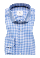 MODERN FIT Overhemd in blauw geruit