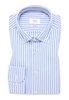 MODERN FIT Overhemd in blauw gestreept
