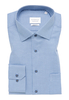 MODERN FIT Overhemd in blauw gestructureerd