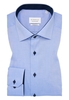 MODERN FIT Overhemd in blauw vlakte