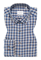 MODERN FIT Overhemd in blauwgroen geruit