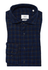 MODERN FIT Overhemd in donkerblauw geruit