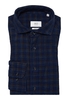 MODERN FIT Overhemd in donkerblauw geruit
